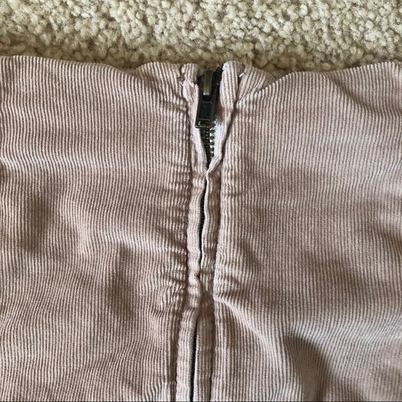 Free People Corduroy Modern Femme Skirt - Stone - Picture 6 of 11